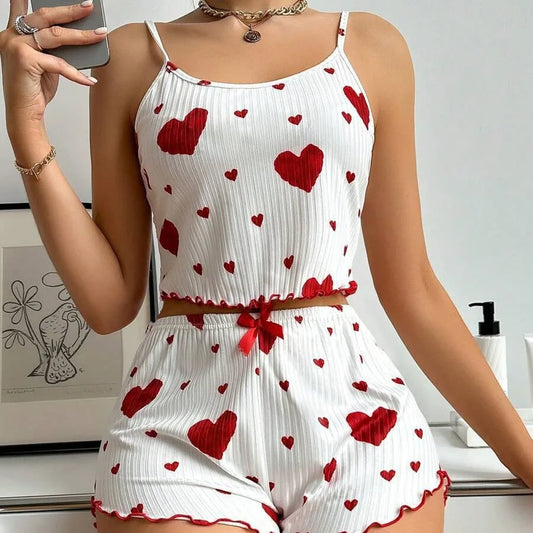 PYJAMAS COEUR 2 PIÈCES