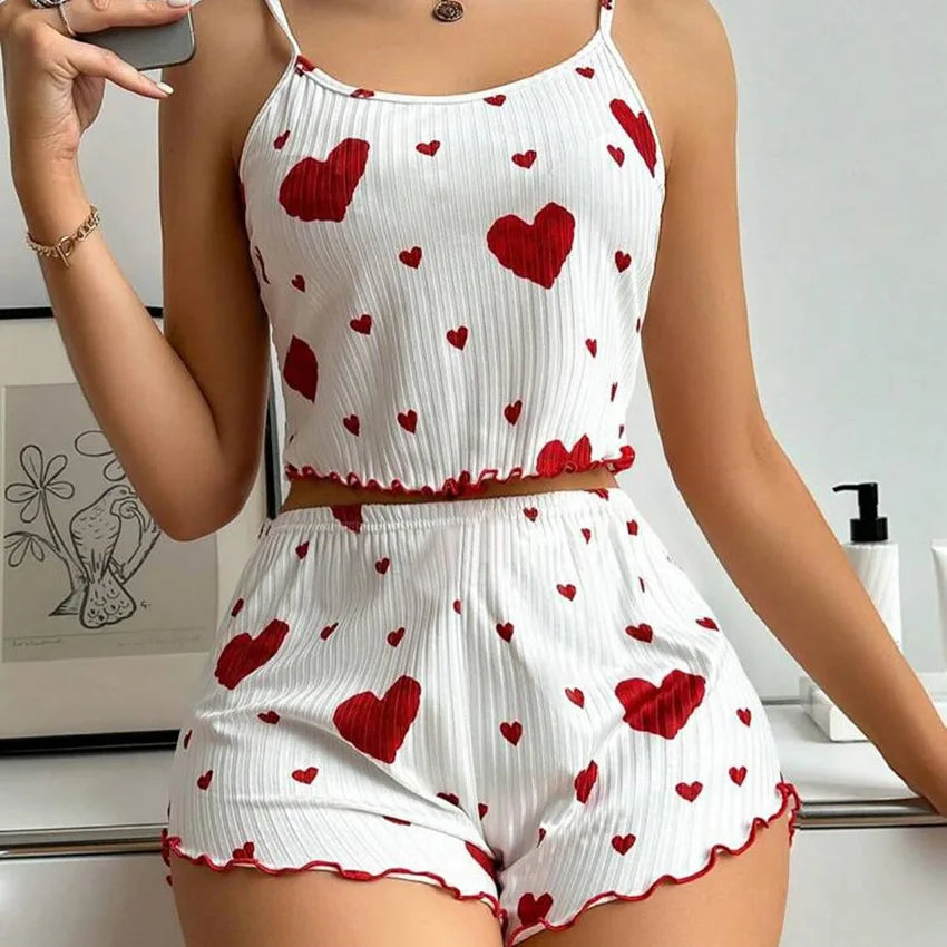 PYJAMAS COEUR 2 PIÈCES