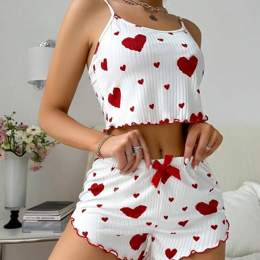 PYJAMAS COEUR 2 PIÈCES