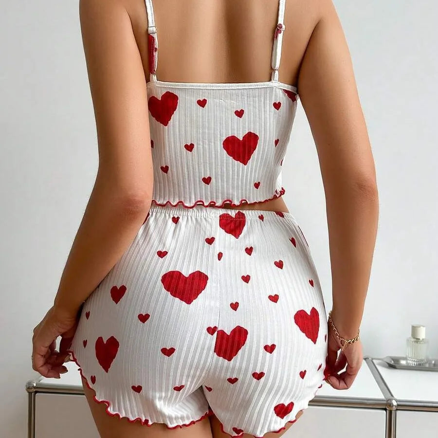 PYJAMAS COEUR 2 PIÈCES