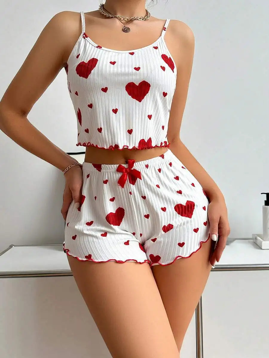 PYJAMAS COEUR 2 PIÈCES