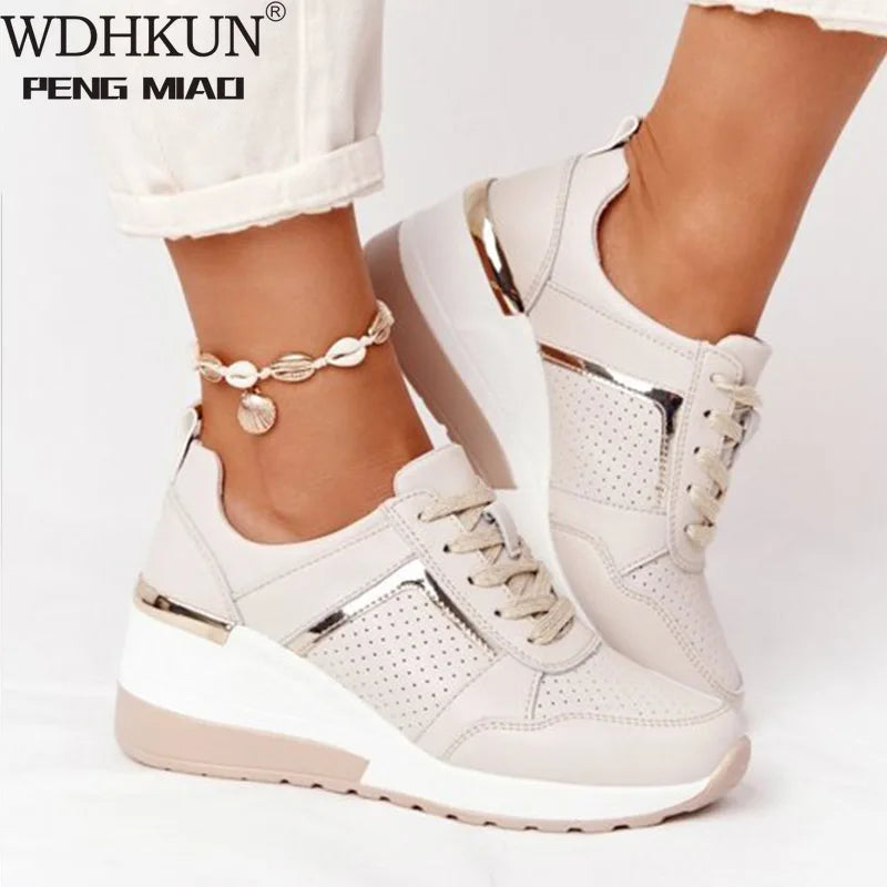 SNEAKERS LADIES LACE-UP