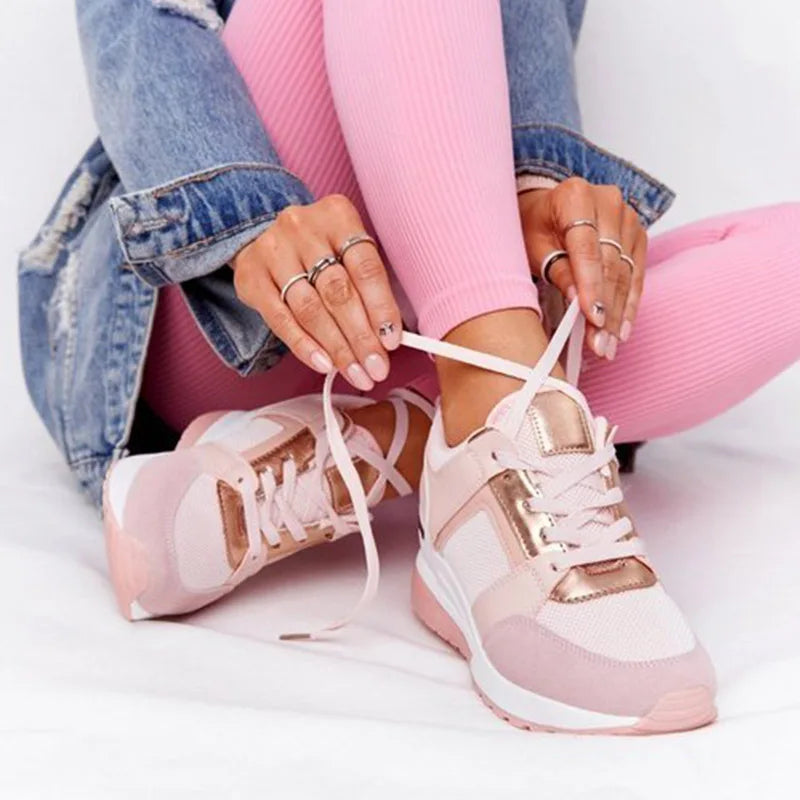 SNEAKERS LADIES LACE-UP