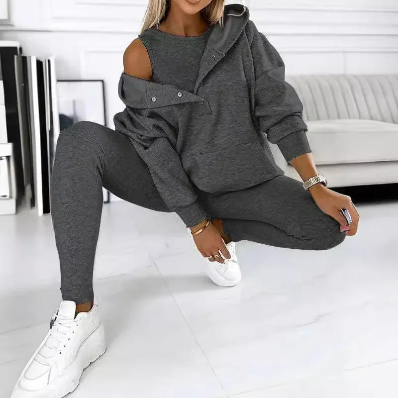 ENSEMBLE SWEAT-LEGGINGS CAPUCHE