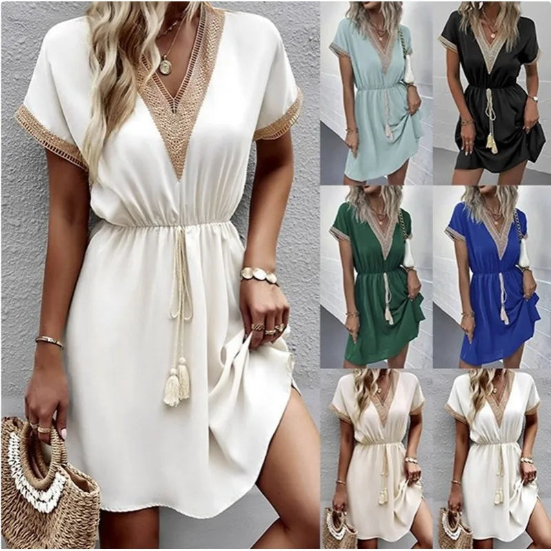 ROBE BLANCHES SUMMER