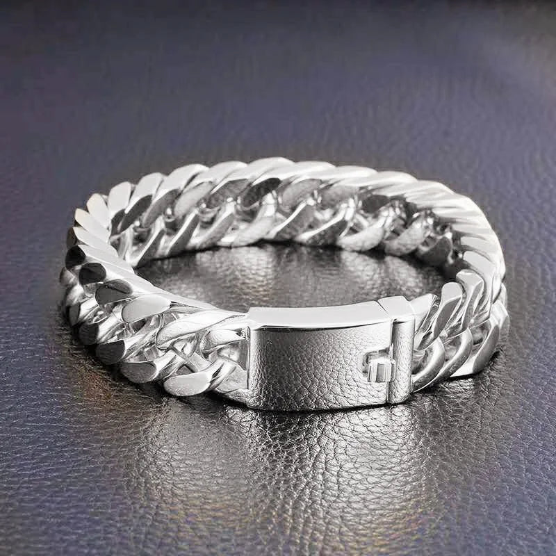 BRACELET CHAINE INOXYDABLE