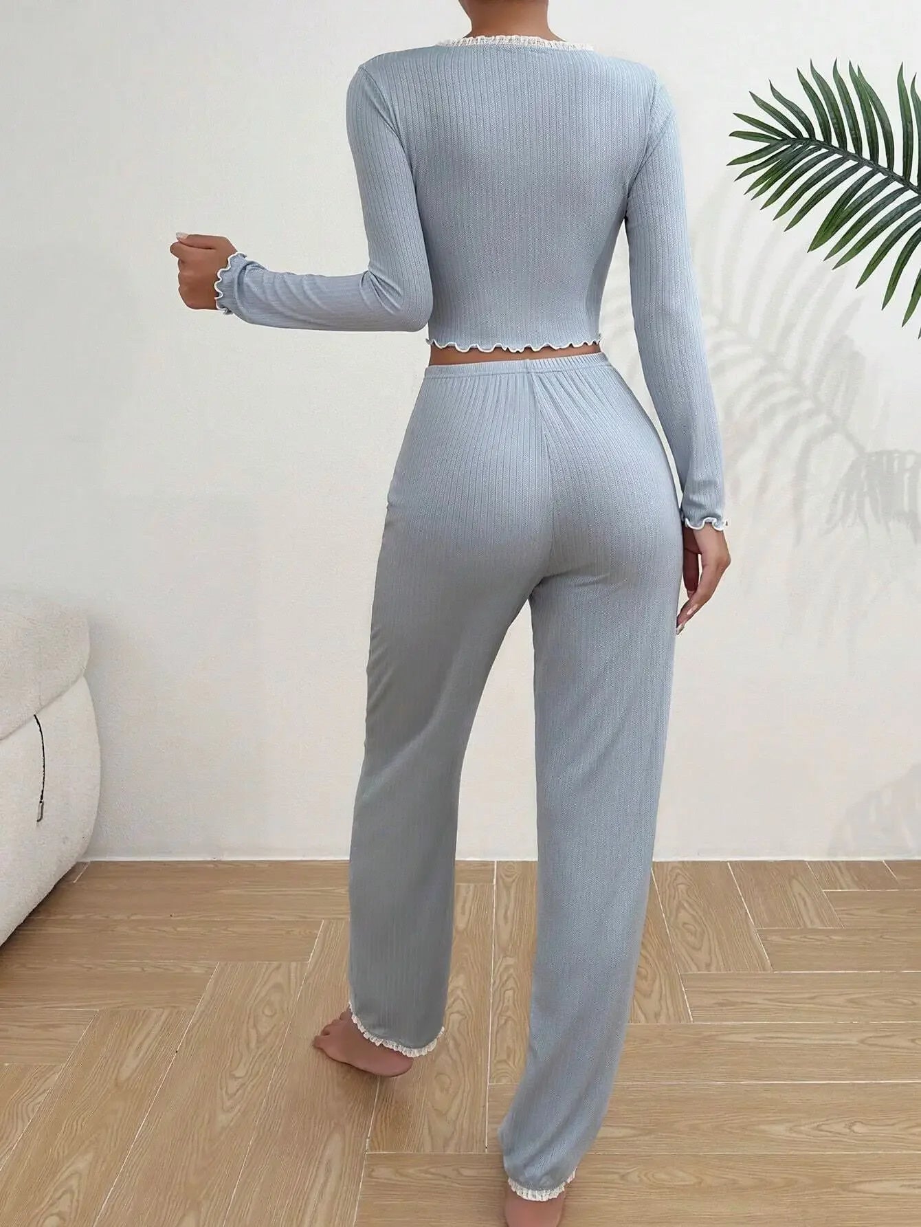 PYJAMAS 2 PIÈCES CHEMISE PANTALONS