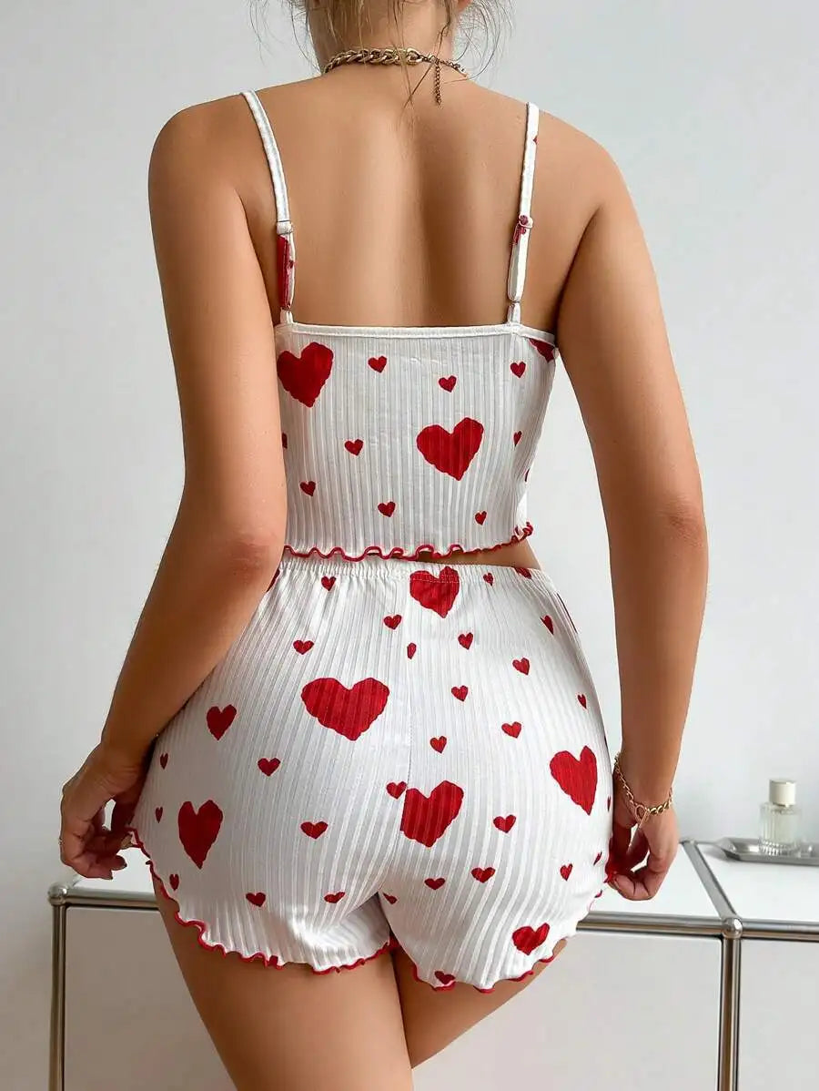 PYJAMAS COEUR 2 PIÈCES