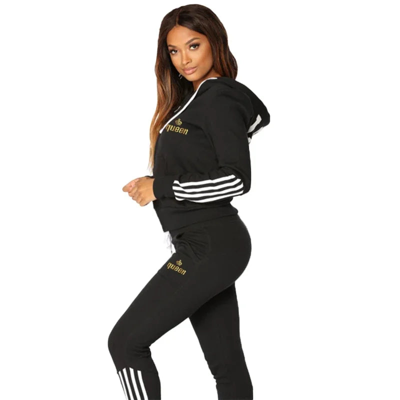 ENSEMBLE JOGGING CAPUCHE PANTALON