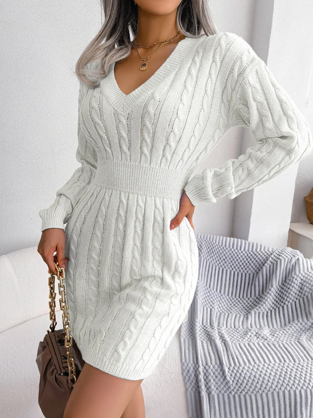 ROBE PULL TRICOT